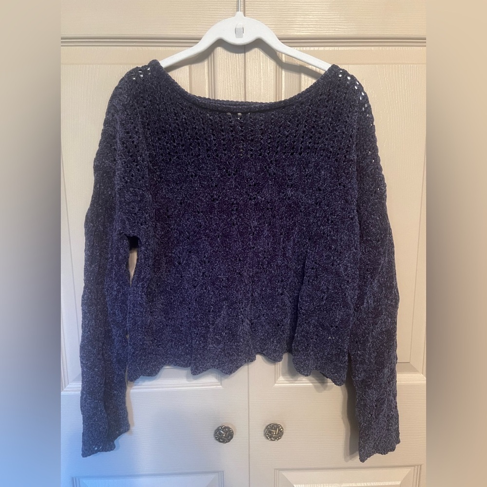 Maurices Blue Knit Sweater